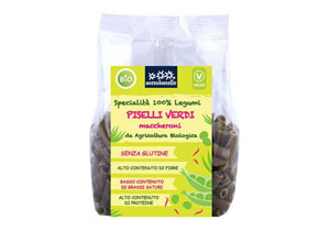 Sottolestelle, 'Piselli Verdi' Pasta (Black Bean) - gluten free (EATALY Collection)